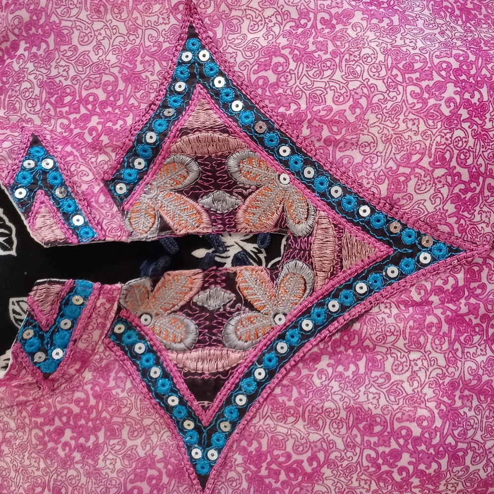 🆕️ 💖RARE Mote Design💖 - Pink Caftan - Picture 6 of 15
